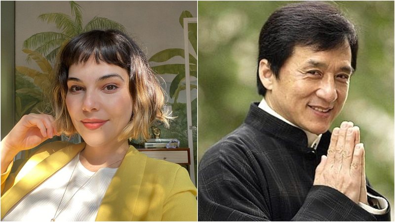 Tainá Müller surge com Jackie Chan em foto antiga - Reprodução/ Instagram