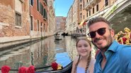 David Backham viajou para a Itália com a filha Harper - Reprodução: Instagram