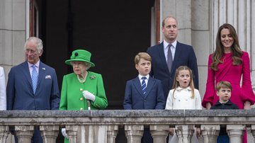 Príncipe William e Kate Middleton compartilharam cliques ao lado dos seus filhos no Jubileu de Platina - Foto: Getty Images