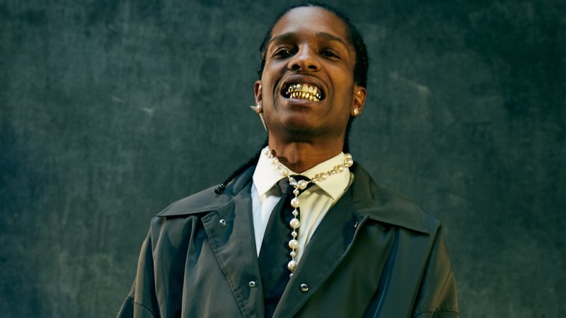 A$AP Rocky lançou seu single D.M.B juntamente com o clipe nesta quinta-feira - Foto: Cam Hicks