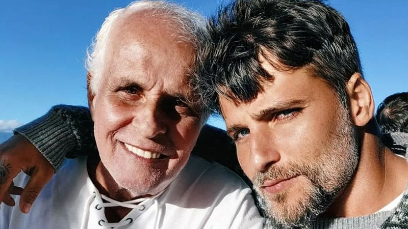 Bruno Gagliasso publica bela foto ao parabenizar o pai, Paulo César Marques - Reprodução/Instagram