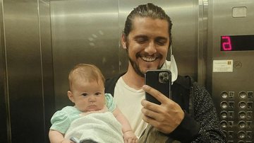 Bruno Gissoni curte momento carinhoso ao lado da filha caçula, Amélia - Reprodução/Instagram