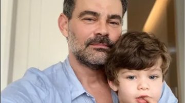 Carmo Dalla Vecchia posta selfie fofa com o filho, Pedro - Reprodução/Instagram