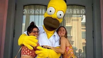 Carolina Dieckmann e Fernanda Paes Leme se divertem em parque de diversões em Orlando - Reprodução/Instagram