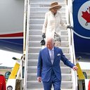 Príncipe Charles e sua esposa Camilla Parker chegaram ao Candadá neste dia 17 - Foto: Getty Images