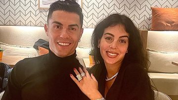 Cristiano Ronaldo compartilha clique romântico com a esposa - Reprodução/Instagram
