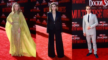 Rachel McAdams, Elizabeth Olsen e Benedict Comberbatch marcaram presença na premiere do novo filme da Marvel - Fotos: Getty Images