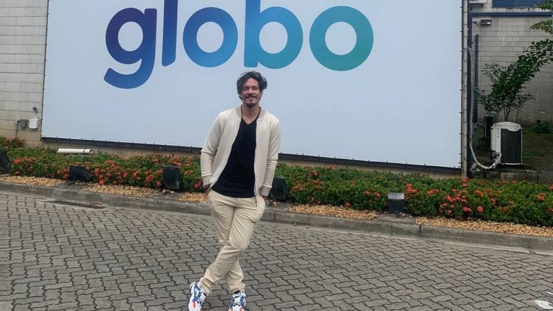 Eliezer, do BBB 22, conhece os Estúdios Globo - Foto: Divulgação