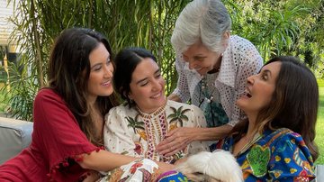 Fátima Bernardes celebra o Dia das Mães com as filhas e a mãe - Reprodução/Instagram