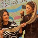 Fátima Bernardes compartilha fotos com Pabllo Vittar e se surpreende com tamanho de peruca - Reprodução/Instagram
