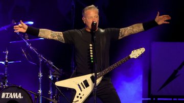 James Hetfield conversa com mãe que deu à luz durante show do Metallica - Foto: Getty Images