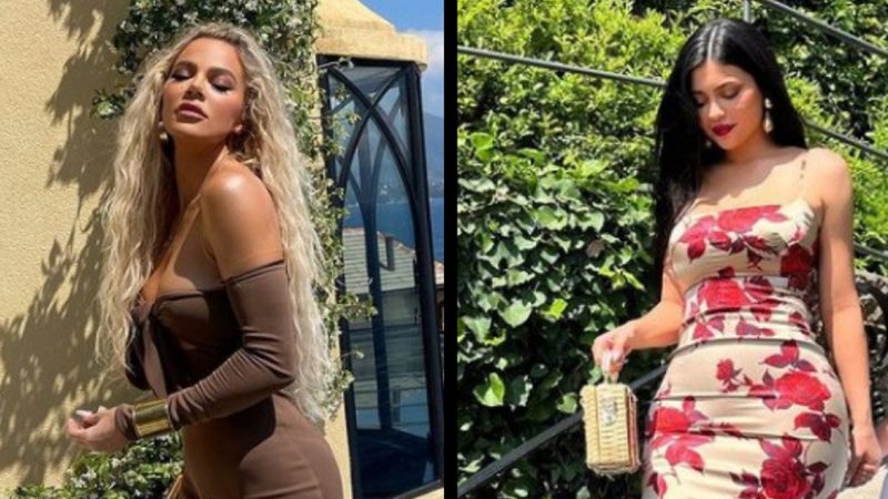 Khloé Kardashian e Kylie Jenner compartiharam alguns looks que usaram na Itália - Reprodução: Instagram