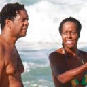 Maju Coutinho curte passeio na praia com o marido - Fotos: J / AgNews