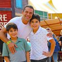 Marcus Buaiz com os filhos, João Francisco e José Marcus - Fotos: AgNews