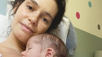 Maria Flor celebra o mesversário de três meses do filho, Vicente - Foto/Instagram