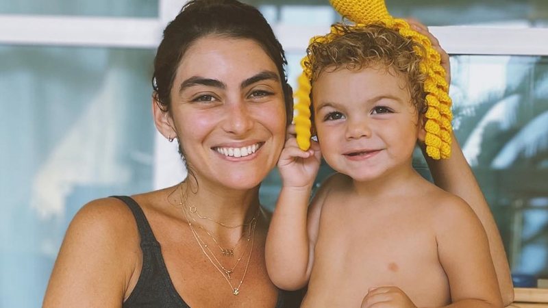 Mariana Uhlmann fala sobre a relação com o filho caçula: "Me ensinou a ser mais forte" - Reprodução/Instagram