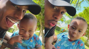 Com vídeo fofo, Paulo André comemora o nono mês do filho: "Meu garotão" - Reprodução/Instagram