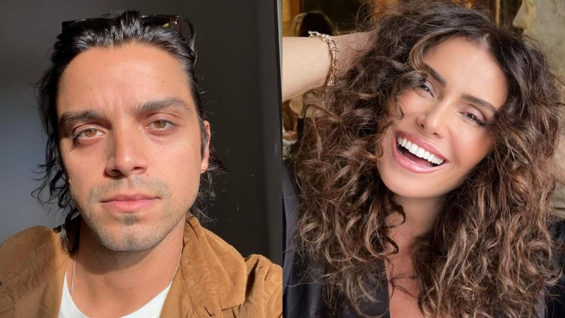 Rodrigo Simas surge ao lado de Giovanna Antonelli durante bastidores de filme - Reprodução/Instagram
