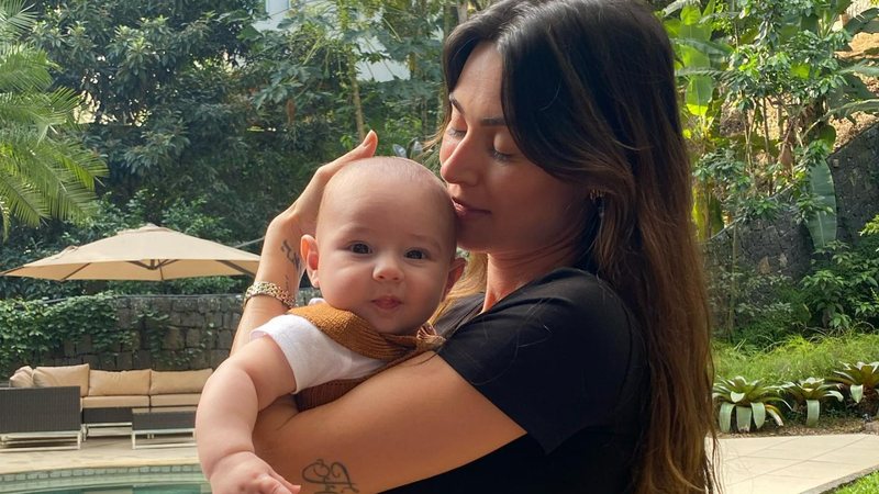 Thaila Ayala se derrete ao publicar vídeo encantador do filho, gargalhando - Reprodução/Instagram