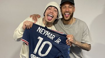 Whindersson encontra com Neymar - Foto: Reprodução / Instagram