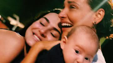 Débora Nascimento não segurou as lágrimas ao conhecer o pequeno Francisco - Reprodução/Instagram