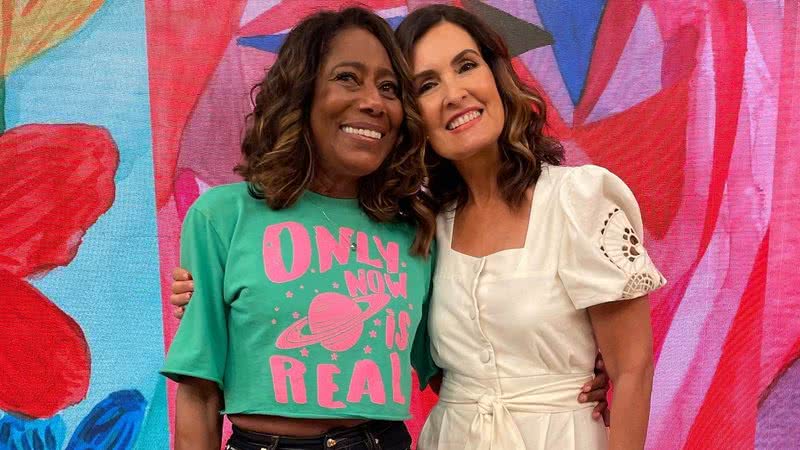 Fátima Bernardes agradece participação de Gloria Maria no 'Encontro': ''Deu show'' - Reprodução/Instagram