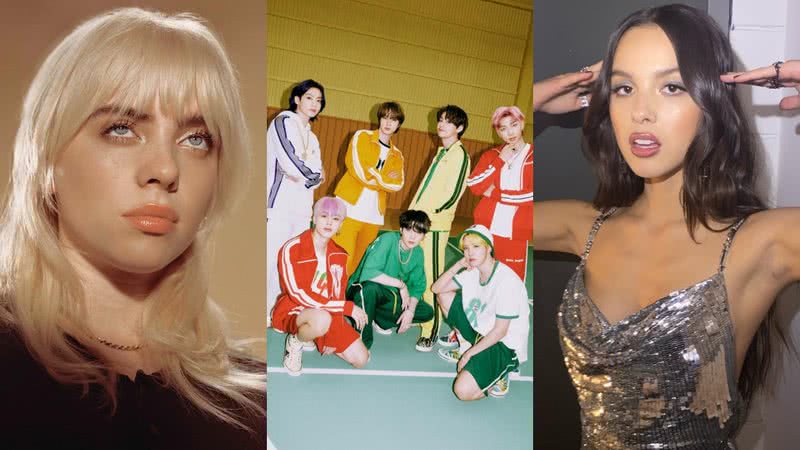 Billie Eilish, BTS e Olivia Rodrigo vão se apresentar no Grammy Awards 2022 - Reprodução/Instagram