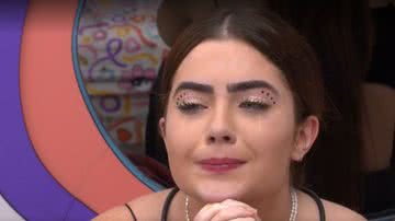 No BBB 22, Jade Picon chora após saída de Larissa no quarto Lollipop - Reprodução/Globo