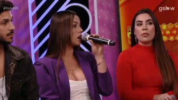 Fora do BBB 2, Larissa conta que está decepcionada com Jade Picon - Reprodução/Globo
