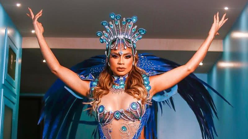 Cantora Lexa expõe reação de MC Guimê ao vê-la com look de Carnaval - Reprodução/Instagram