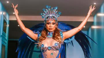 Cantora Lexa expõe reação de MC Guimê ao vê-la com look de Carnaval - Reprodução/Instagram