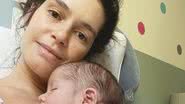 Maria Flor comemora primeiro mês do filho, Vicente: ''Alegria infinita'' - Reprodução/Instagram