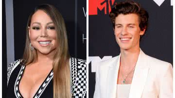 Mariah Carey enviou para Shawn Mendes uma piada interna que faz com seu primo - Fotos: Getty Images