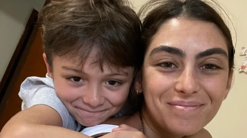 Mariana Uhlmann relata acidente do filho, Joaquim: ''Levou sete pontos'' - Reprodução/Instagram