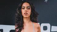 Com look prateado ousado, Marina Sena soltou a voz e abriu sorrisos no palco do Lollapalooza - Reprodução: Instagram
