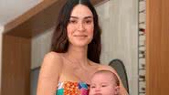 Thaila Ayala encanta ao mostrar o filho no banho - Reprodução/Instagram
