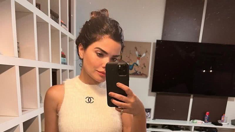 Vanessa Giácomo encanta ao mostrar look com cropped - Reprodução/Instagram