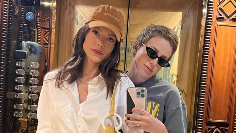 Vitória Strada e Marcella Rica completam três anos de relacionamento - Reprodução/Instagram