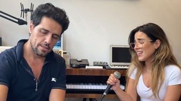 Wanessa mostrou potência vocal em ensaio para apresentação com Thiago Arancam - Reprodução/Instagram