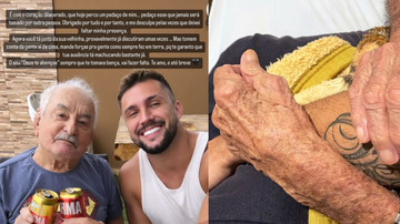 Arthur Picoli lamenta a morte do avô nas redes sociais - Foto: Reprodução/Instagram