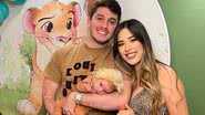 Bruna Hazin e Jonas Esticado comemoram primeiro mês do filho com festa temática - Reprodução/Instagram