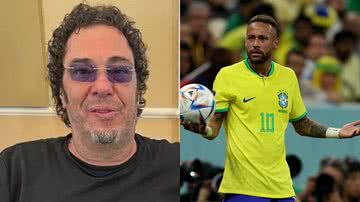 Ex-comentarista da Rede Globo, Casagrande, afirma que camisa 10 da seleção não tem respeito por ninguém - Foto: Reprodução / Instagram / Getty Images