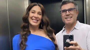 Claudia Raia impressiona com barrigão em foto com o marido - Reprodução/Instagram