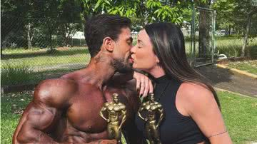 Juju Salimeni comemora vitória do namorado em competição de fisculturismo - Reprodução/Instagram