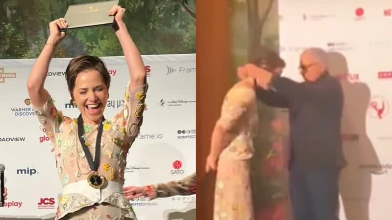 Letícia Colin sobre medalha por indicação ao Emmy Internacional - Reprodução/Instagram