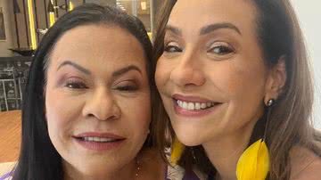 Ruth Moreira, mãe de Marília Mendonça, e Maria Beltrão se encontraram um ano após morte da cantora - Foto: Reprodução/Instagram