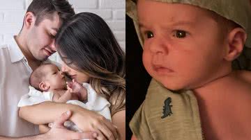 Mulher de Jonas Esticado comemora o primeiro mês do filho - Reprodução/Instagram/@estudiocarlagomes