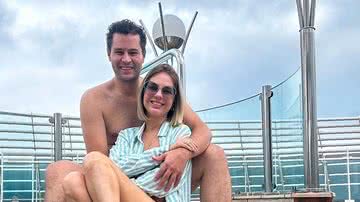 Pedro Leonardo curte navio Cabaré com a esposa - Foto: reprodução/Instagram