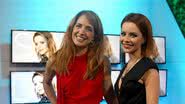 Wanessa e Sandy gravaram a música 'Leve', primeira parceria delas que já foram apontadas como rivais - Foto: Stephanie Rodrigues/TV Globo