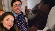Sthéfany Vidal encanta ao mostrar Bruno De Luca ninando a filha: "Meus amores" - Reprodução/Instagram
